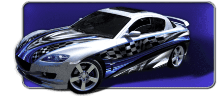 Aurora Graphic Vinyl Half-Wraps