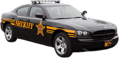 Ohio Sheriff Cruiser with 3M Reflective Stripe Kit